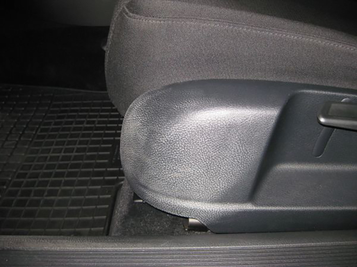 Auto Plastikpflege vorher